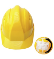 HDPE Safety Helmet EN 397 with Ratchet | Adjustable 6‑Point Harness | Vented/Non‑Vented Industrial Hard Hat